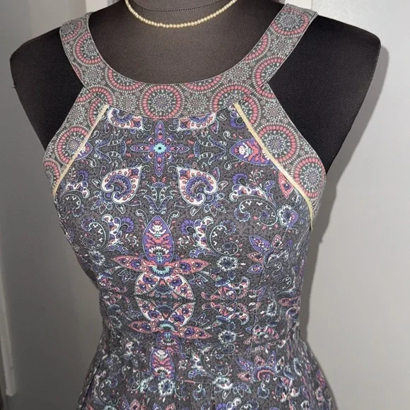 American Eagle 100% Cotton Halter Neck mini dress - Picture 2 of 10